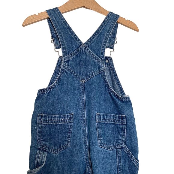 Arizona Original Jeans Toddler Baby 12 Months Bib Overalls Blue Denim Farmer Kid - Picture 4 of 9